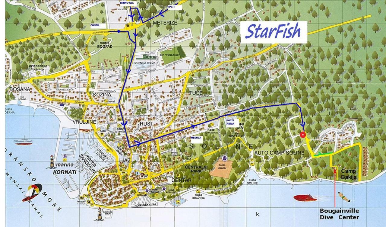 Mobile Home Starfish IV Camp Biograd 比奥格勒·纳·莫鲁 外观 照片